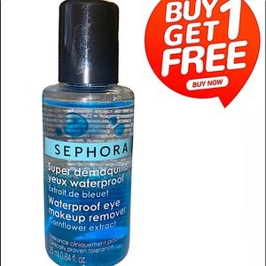 2 BOTTLES! Sephora COLLECTION Waterproof Eye Makeup Remover 25mL